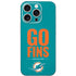 NFL Miami Dolphins Team Motto iPhone 16 Pro Skin